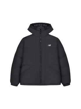 New Balance NB 连帽简约潮流运动羽绒服 男款 AMJ43352-BK