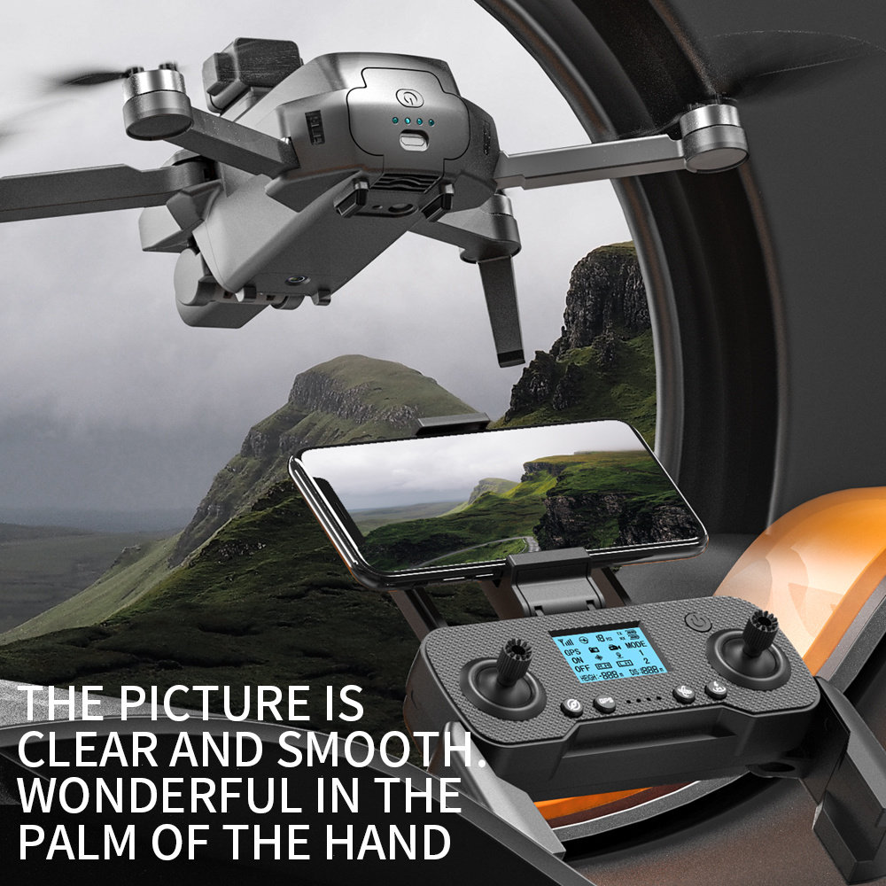 SG107MAX 장애물 4K 회피 전문 GPS 공중 드론