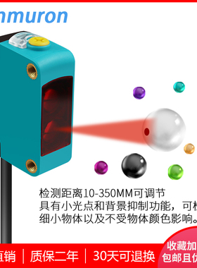 欧标山姆龙Sanmuron背景抑制光电开关E3Z-LS61/LS81(PNP)保用二年