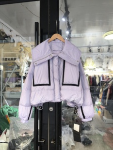 2025冬季新款韩版宽松大码短款鹅绒服女轻盈保暖羽绒服外套女瑕疵