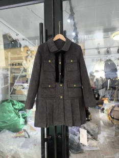 2025冬新款学院风少女韩版时尚百搭中长款小香风羽绒服加厚外套女