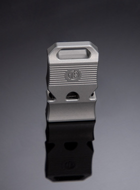 钛合金口哨双响高音户外求生装备高分贝爆音高频野外救生哨子应急