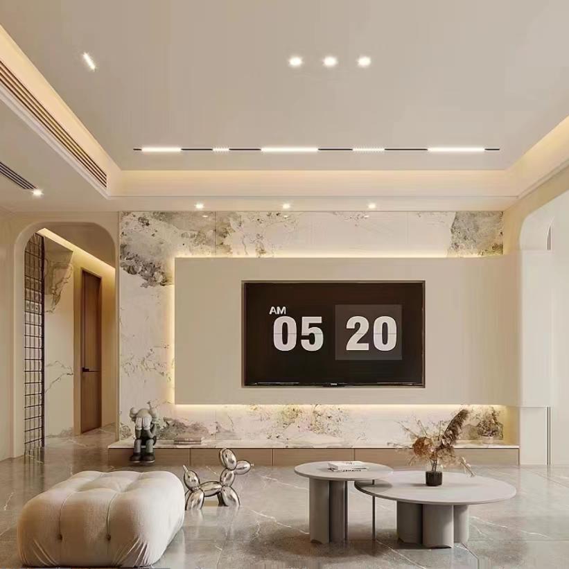 装修效果图设计制作室内客厅房间装修设计3D效果图VR现代简约全案