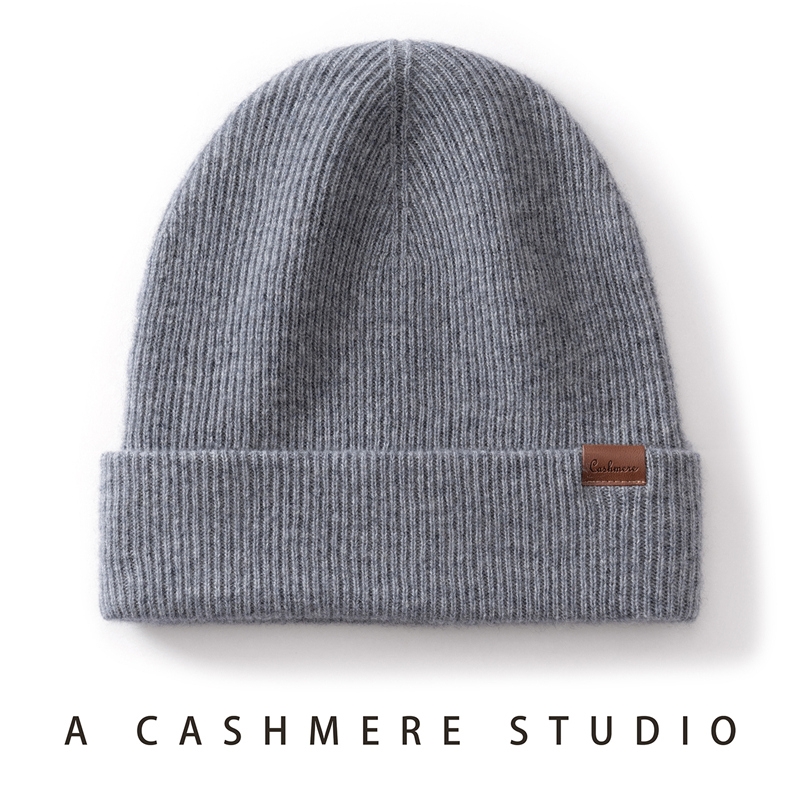 鄂尔多斯市100%纯山羊绒红色帽