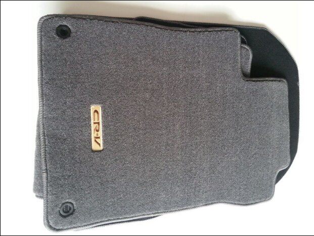 厂家定制本田CRV飞度雅阁缤智汽车脚垫防滑绒面地毯4S店专供热销