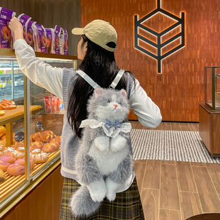 会叫的布偶猫咪玩偶可爱仿真毛绒玩具睡觉抱公仔娃娃女生生日礼物