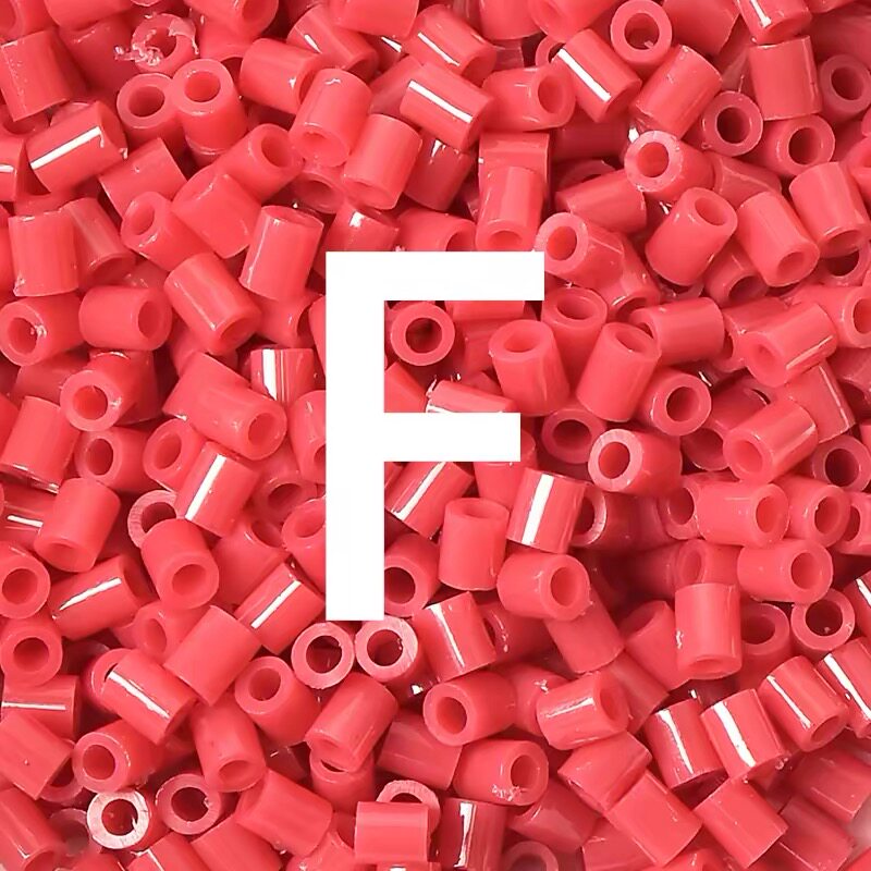 拼拼豆豆补充装2.6mm迷你拼豆单色散装益智手工DIY材料包