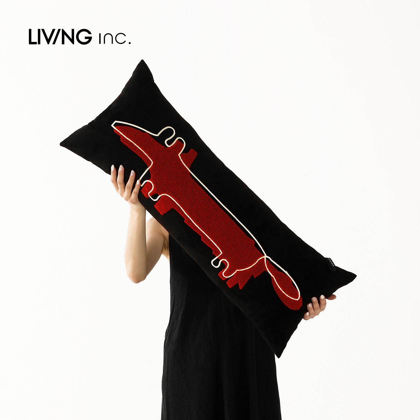 LIVING inc.疯狂动物城 可爱趣味沙发靠垫床头上长条形抱睡腰枕套