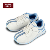 日系潮流百搭厚底休闲鞋 超拽SUPERDRAG 时尚 学院风大头鞋 夏季 新款