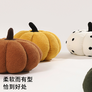 奶油风南瓜沙发抱枕客厅轻奢高级感可爱网红异形创意靠背靠垫装饰