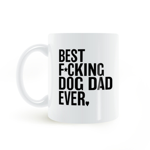 Mug狗爸爸杯子美式 Best 陶瓷马克杯 Ever Dad Fucking Dog