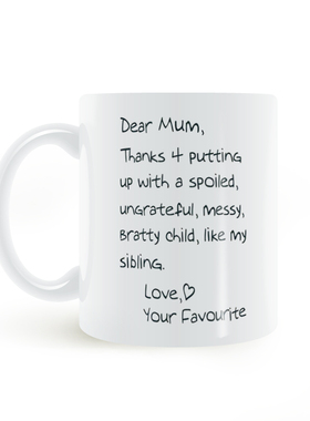 Mother's Day Gifts Funny Mum Coffee Mug母亲节礼物搞笑妈妈杯