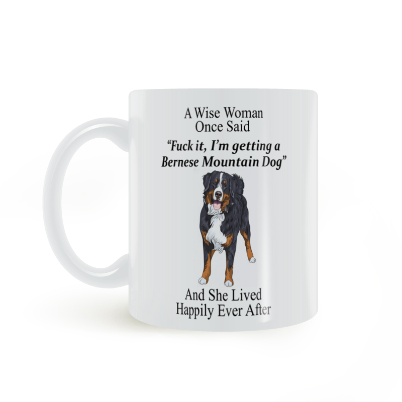 Bernese Mountain Dog 伯恩山犬 伯尼塞牧牛犬 马克杯咖啡杯