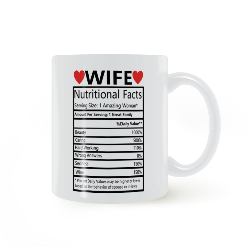 如何成为一个很棒的妻子马克杯 How to be a Great WIFE mug