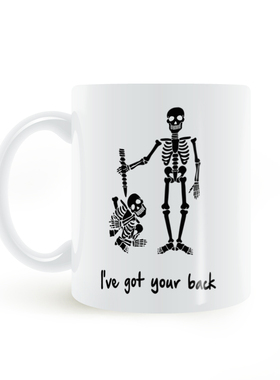 I've got your back mug 我支持你 马克杯陶瓷白色水杯礼物朋友
