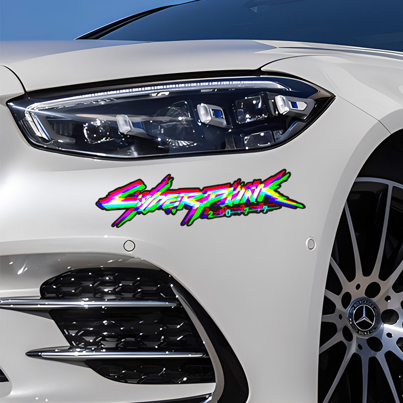 汽车贴纸遮盖划痕防水不伤原车漆