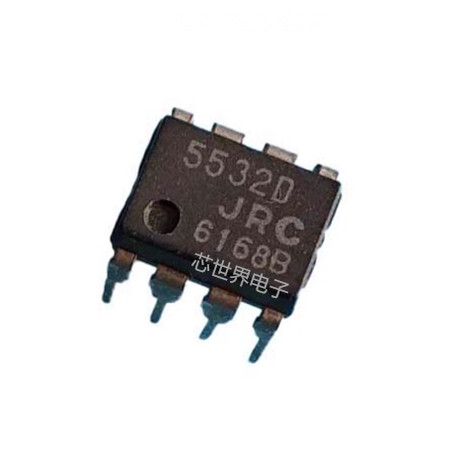 集成电路直插JRC5532D 封装DIP-8 NJM5532D 低噪声双路运算放大器