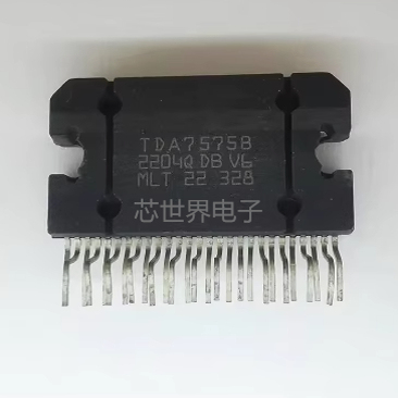 集成电路 TDA7575 TDA7575B 汽车功放芯片 插件ZIP27脚