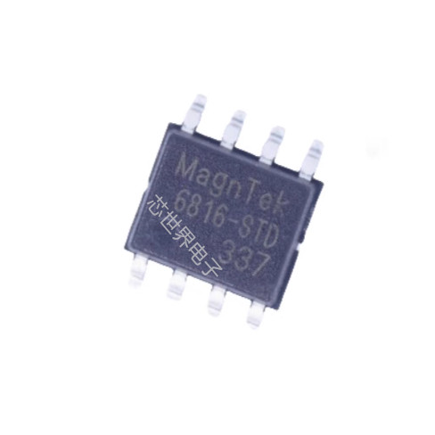 位置传感器MT6816CT-STD SOP-8贴片14位高精角度编码器芯片ic