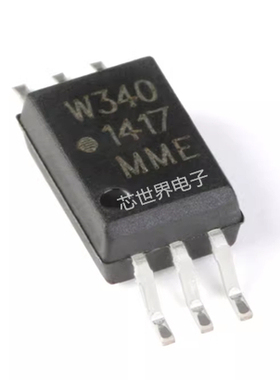 集成电路 贴片ACPL-W340 光耦W340 封装SOP6 IGBT驱动隔离器ic
