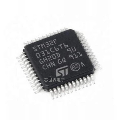 集成电路STM32F031C6T6 LQFP-48 单片机 32位微控制器 MCU 芯片IC
