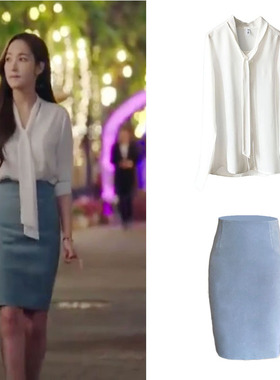 金秘书同款穿搭空乘面试制服女西装包臀半身裙ol职业衬衫通勤套装