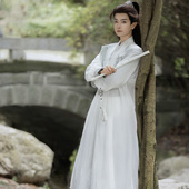 暮游记 宋制汉服男双色交领武侠酷飒国风刺绣套装 君子玉 原创古装