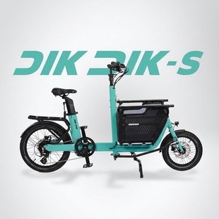 短轴距mini货运自行车cargobike宠物自行车遛狗前车斗clamber单车