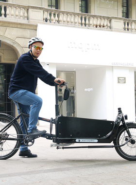 clamber cargobike货运自行车小学生接送亲子车变速车电助力ebike