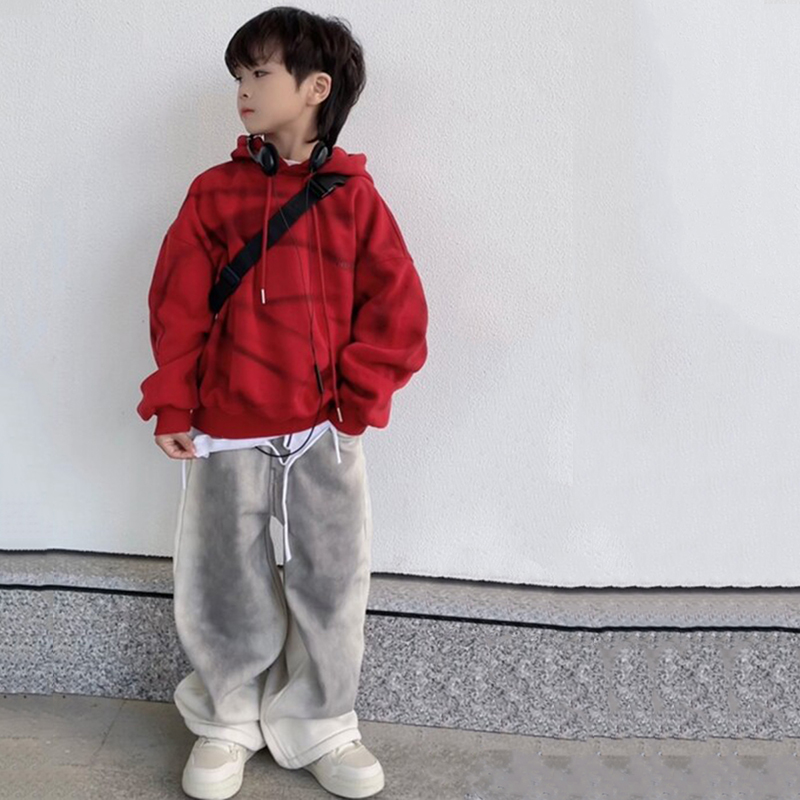 纯棉两件套秋冬季潮酷卫衣街舞蹈