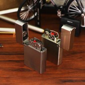 凌穹 暗夜绅士高端送礼高级煤油打火机黄铜白铜不锈钢钛合金 26款