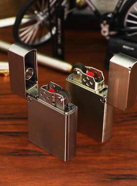 凌穹-26款暗夜绅士高端送礼高级煤油打火机黄铜白铜不锈钢钛合金