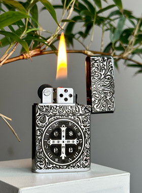 凌穹暗夜绅士激光雕刻康斯坦丁黄铜不锈钢钛合金个性创意送男友