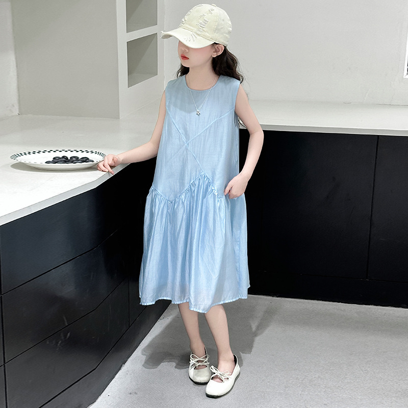 姗姗女童连衣裙夏季2025新款