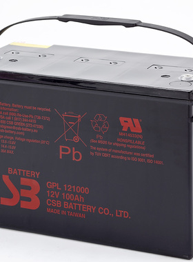 台湾希世比 CSB蓄电池 GPL121000 12V100AH UPS专用直流屏