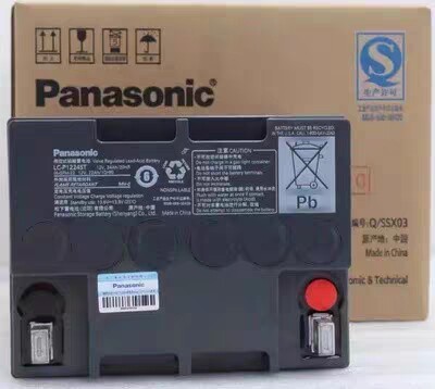 松下蓄电池12v24ah/LC-P1224ST全新图片