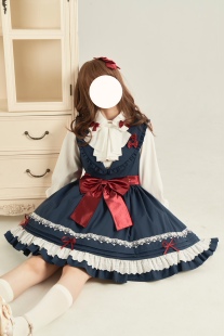 AC|收藏展示| 定情信笺 jsk 原创Lolita 优等生大小姐连衣裙