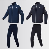 长裤 2025新款 运动服长袖 男女款 训练服比赛服秋冬 蝴蝶乒乓球服套装