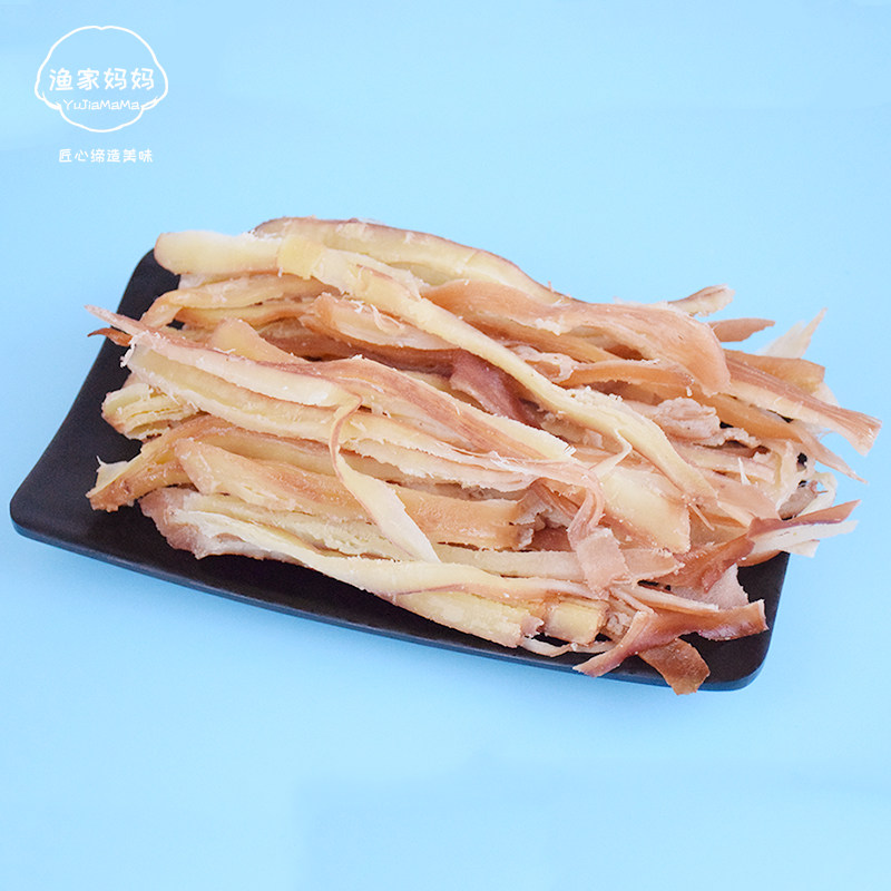 手撕鱿鱼条500g海味零食即食鱿鱼干风琴片鱿鱼丝山东烟台特产