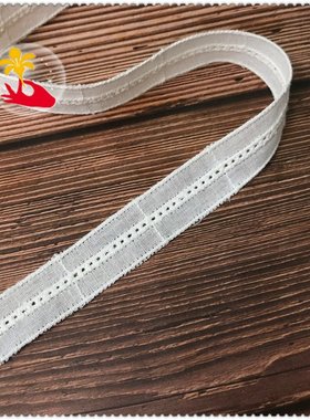 2019新款双边楼梯镂空刺绣布边花边辅料裙边装饰裙子diy纯棉07101