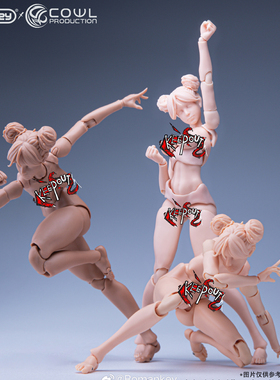 补尾款Romankey X COWL 1/12超可动少女素体人体模型再版手办人偶