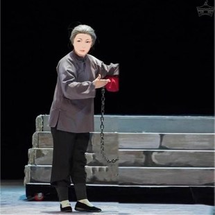 爆款刘胡兰演出服花衣服女村姑儿童戏剧服装老婆婆老奶奶民国话剧