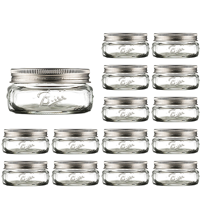 【梅森生活家】8oz美式梅森罐斗草玻璃密封罐沙拉酸奶燕麦杯带盖