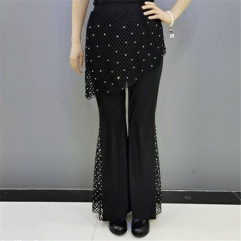 广场舞裙裤果果不不水兵