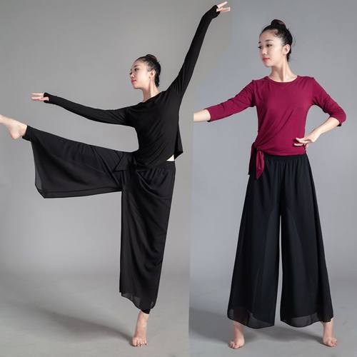 现代舞舞蹈练功服2021广