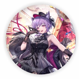 明日方舟谷子吧唧75mm触感膜徽章三角初华若叶睦笼中歌者周边胸针