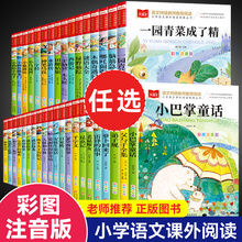 一年级阅读课外书必读 彩图注音版小巴掌童话安徒生格林童话绿野仙踪爱丽丝梦游仙境 二三四五六年级小学生快乐读书吧故事书