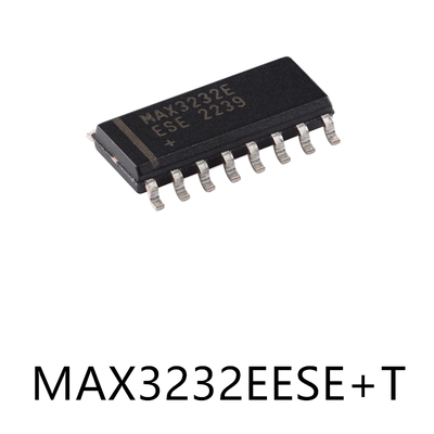 MAX3232EESE+T封装SOIC-16原装RS-485/RS-422芯片电子元器件贴片