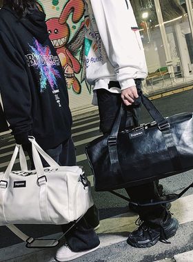 干湿分离包潮牌SUP男女手提旅行包单肩斜跨包superme运动包健身包