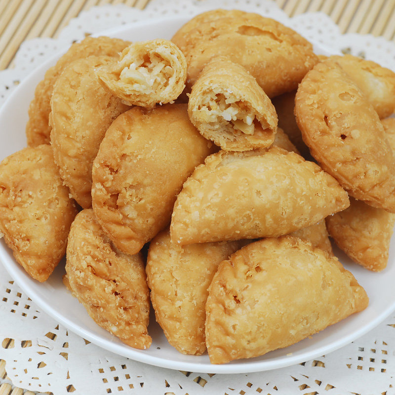 广东传统年货角仔油角椰蓉酥角油炸饺子芝麻花生春节贺年食品特产